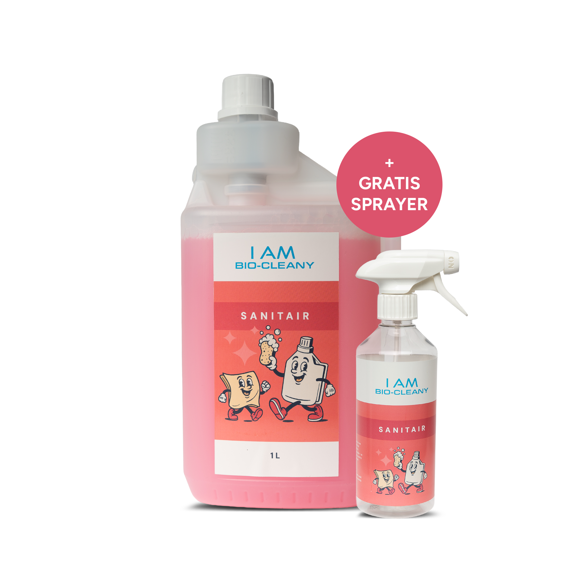 Sanitair reiniger met probiotica