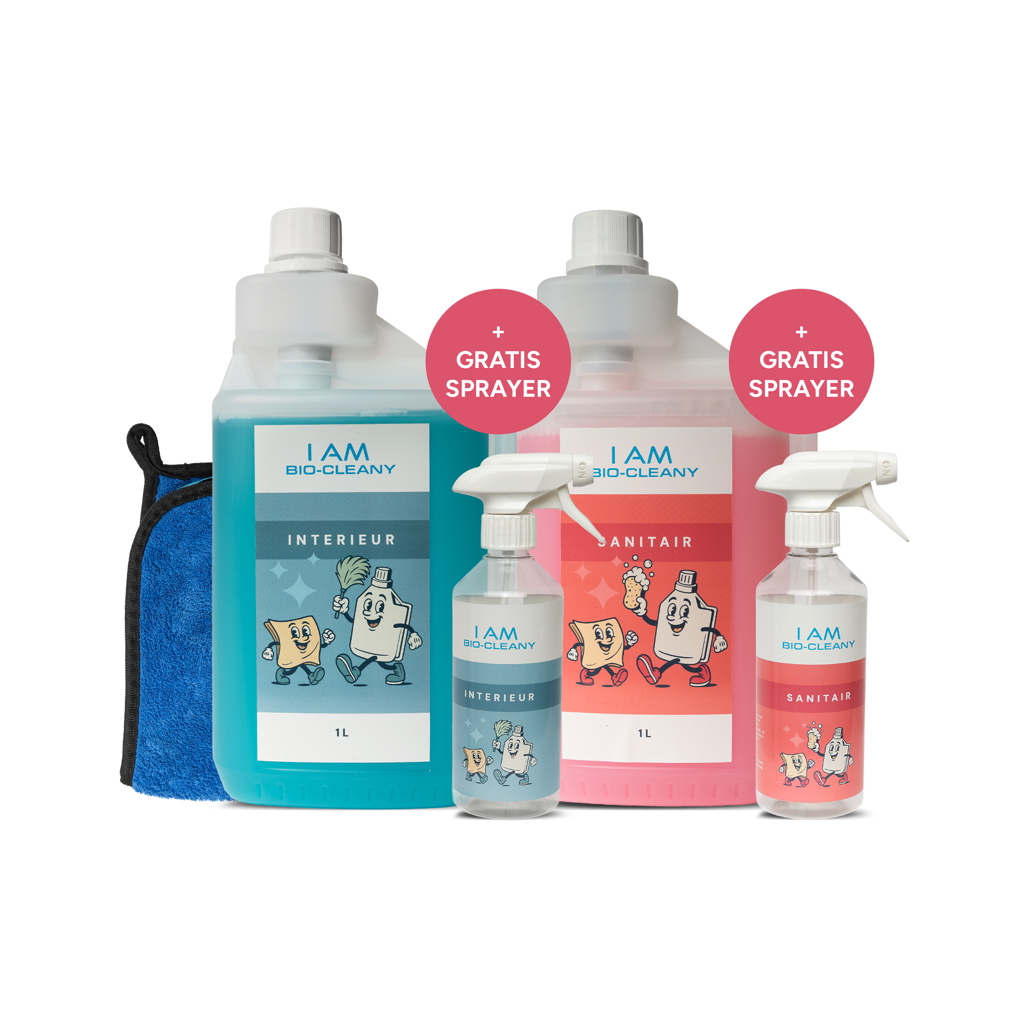 Starter Set – Basis schoonmaak